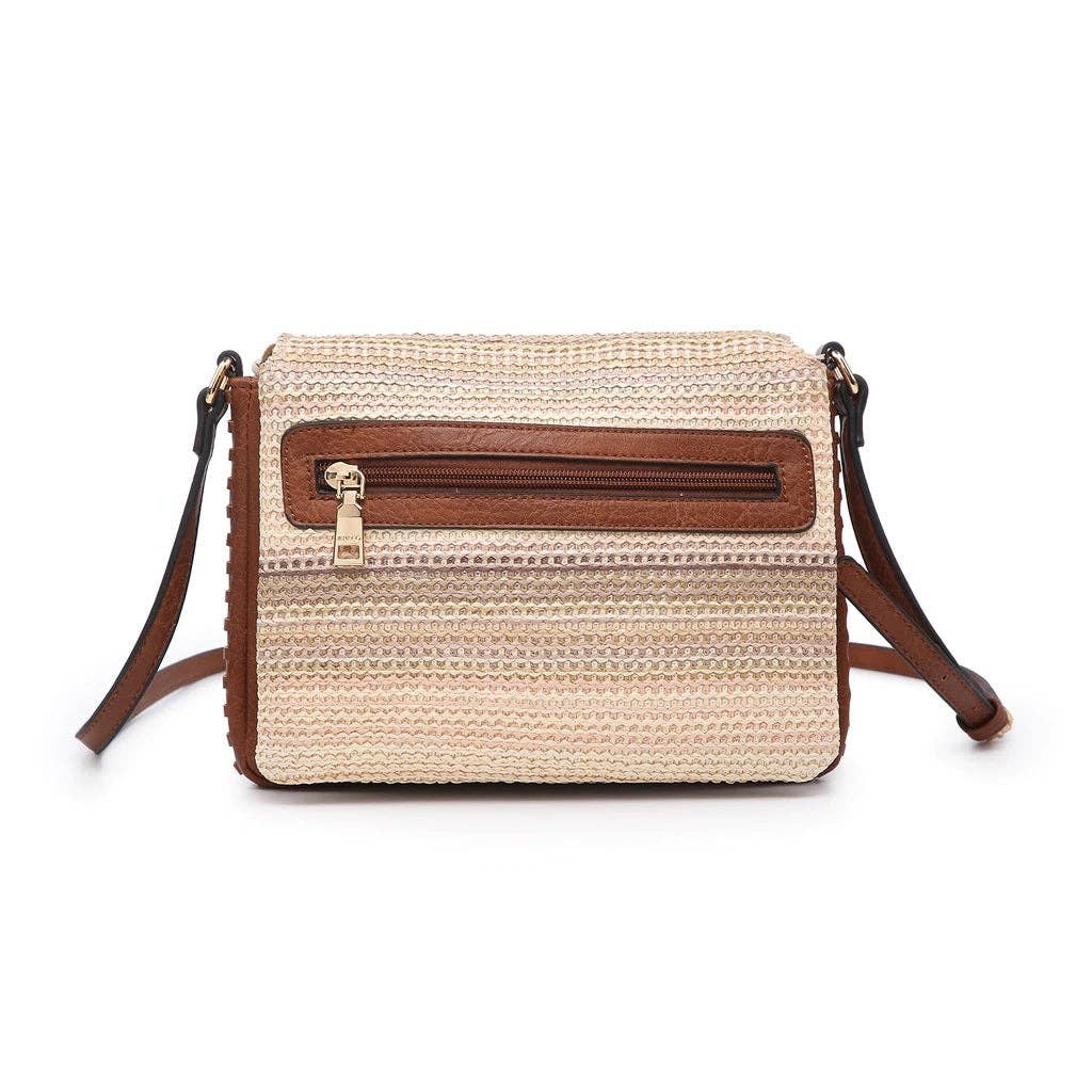 MiMi Wholesale - Vente Sac à bandoulière – femme - Sac à bandoulière à trois compartiments M1918 avec pompon2