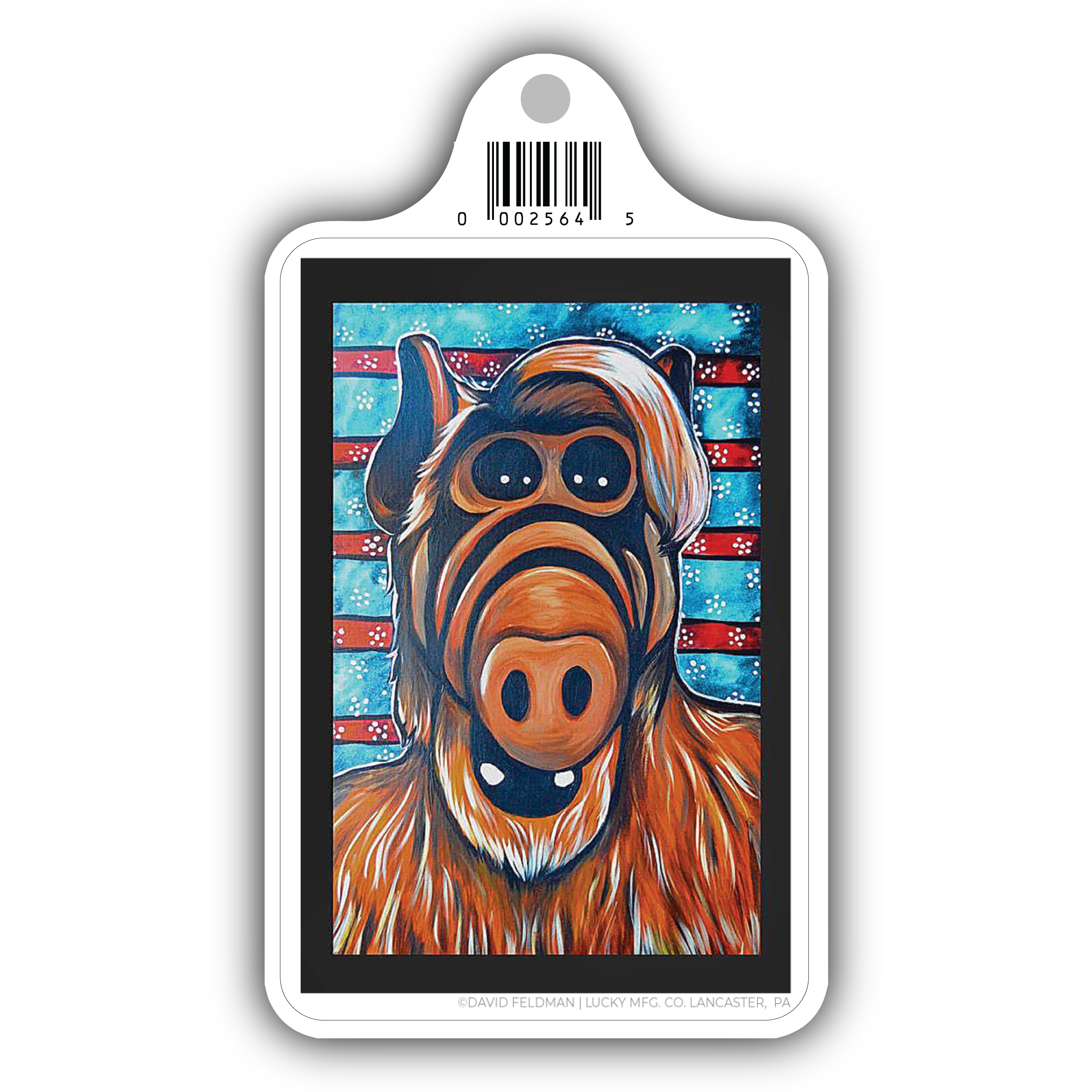 Lucky Mfg. Co. - Wholesale Sticker - ALF Pop Art Vinyl Sticker1