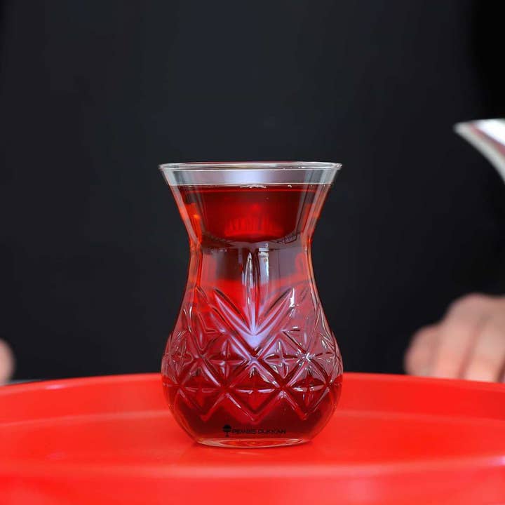 Hakan - Wholesale Coffee/Tea Cup - Pasabahce Timeless Turkish Tea Glasses, 5.75 Oz, 170 cc, Turkish Teacup Set of 6- PB-42881