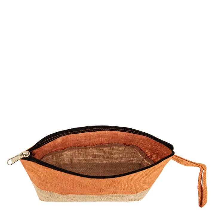 ecojutebags - Wholesale Make-up/cosmetic bag - Pack of 4 Jute Travel Pouches – Burlap Cosmetic Zipper Bags34