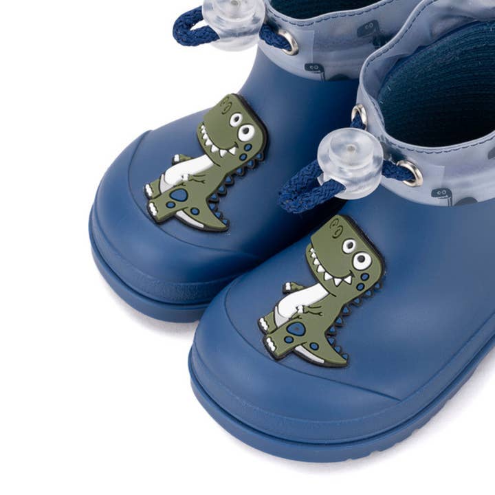 Pituka Wear - Wholesale Rain Boots - Kids - Barefoot Wellington Boot Mendi Dino - Igor6