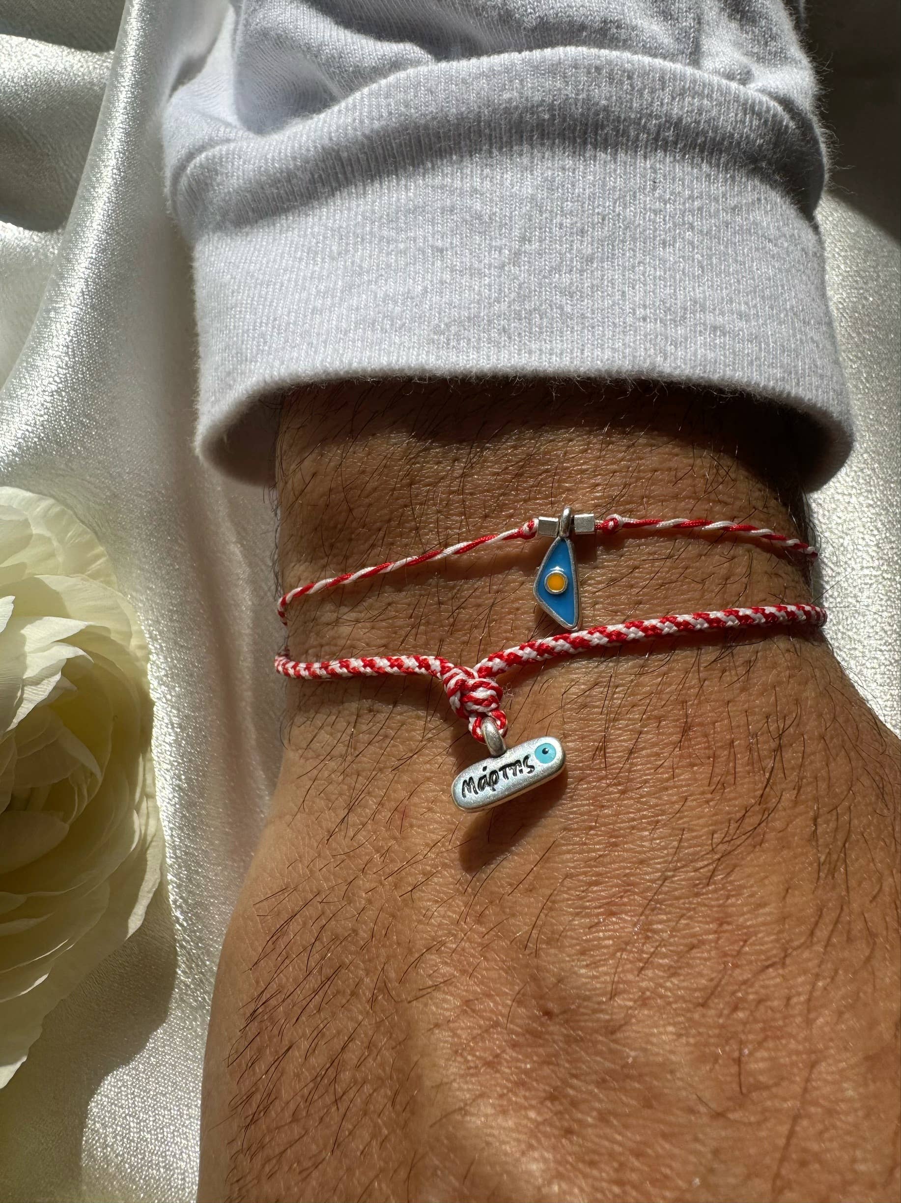 Christina Christi - Vendita all'ingrosso Braccialetto con ciondolo/pendente - Bracciali Minimal March da uomo, Bracciali primaverili, Uomo Martis B4