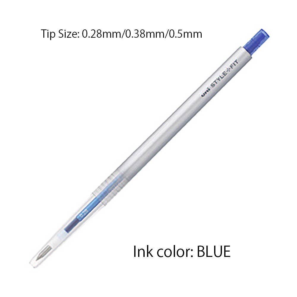 Hakubundo - Wholesale Pen - 【JAPANESE】UNI MITSUBISHI STYLE FIT SINGLE COLOR SLIM GEL PEN12