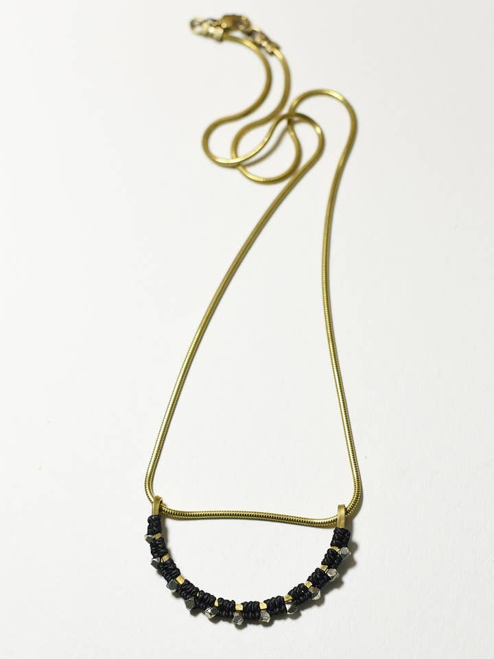 Collar de media luna para venta al por mayor de AMiRA jewelry