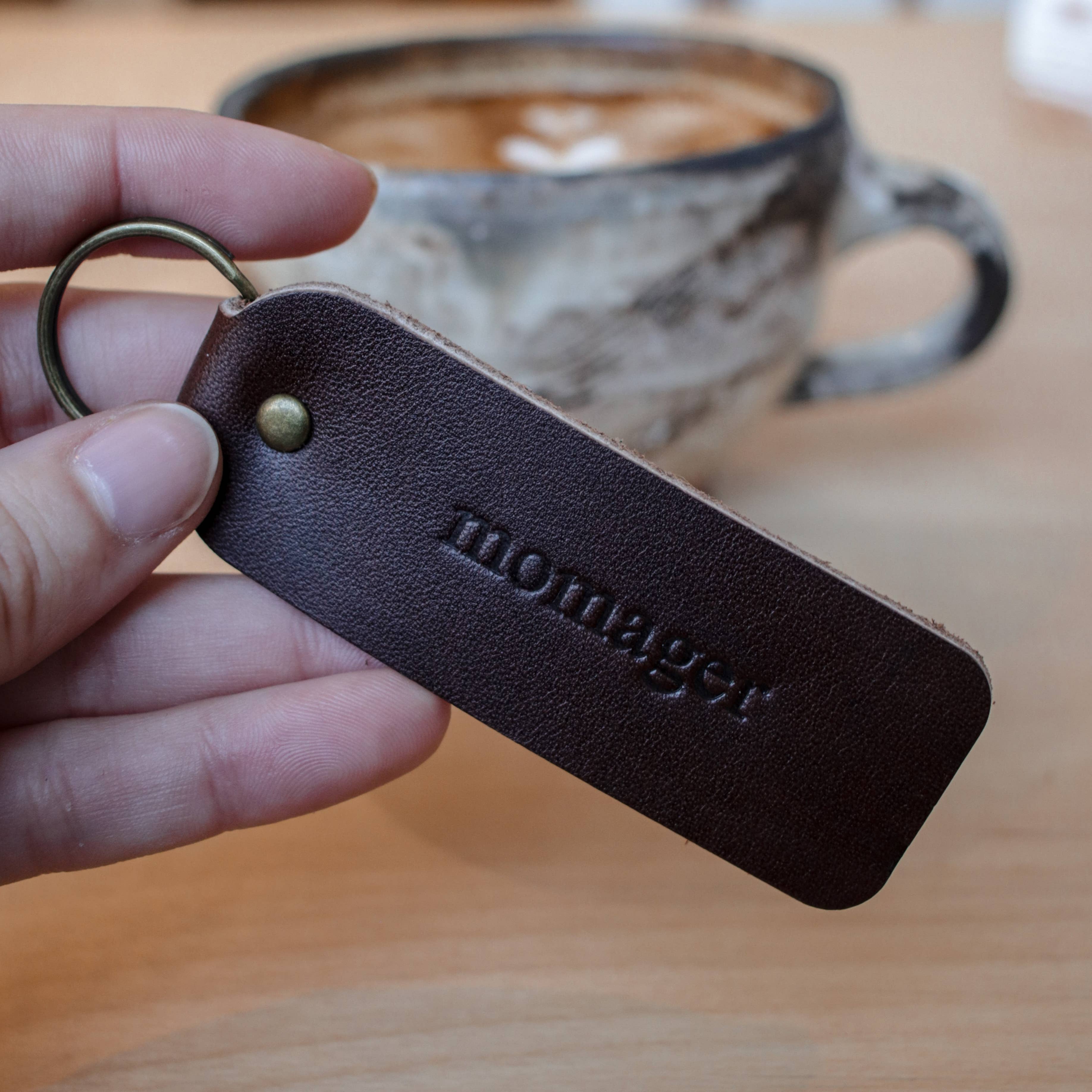 Lucas Ruth - Vente Porte-clés – femme - Porte-clés en cuir pour la fête des mères5