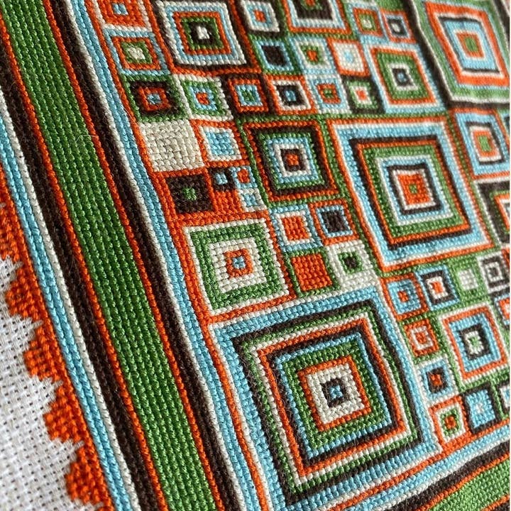 Mindfulnice - Wholesale DIY Craft Kit - Granny Square Counted Cross Stitch Pattern with Instructions7