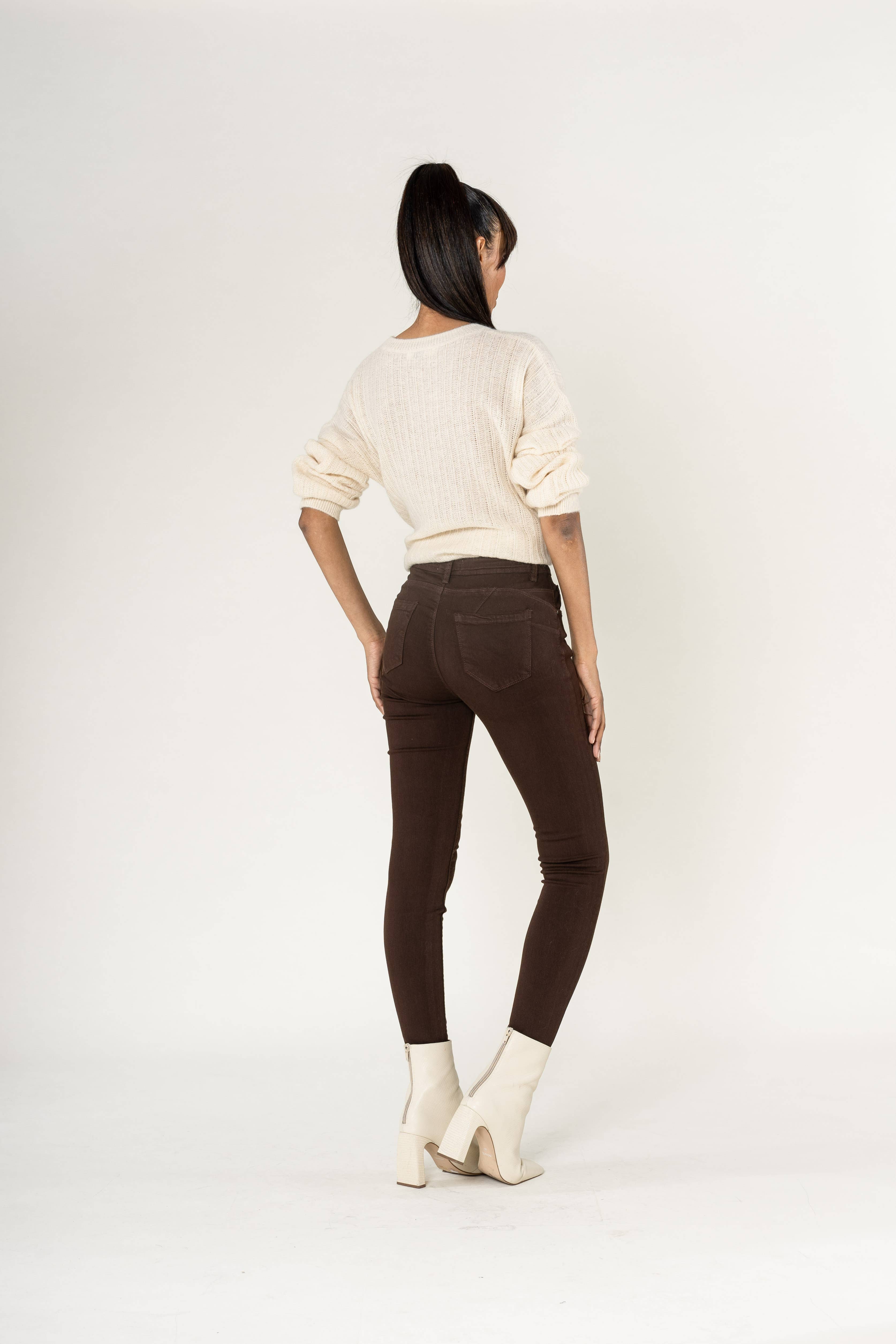 Nina Carter - Wholesale Jeans - Women's - Skinny Push Up Comfortable High Waist Super Stretch P10667