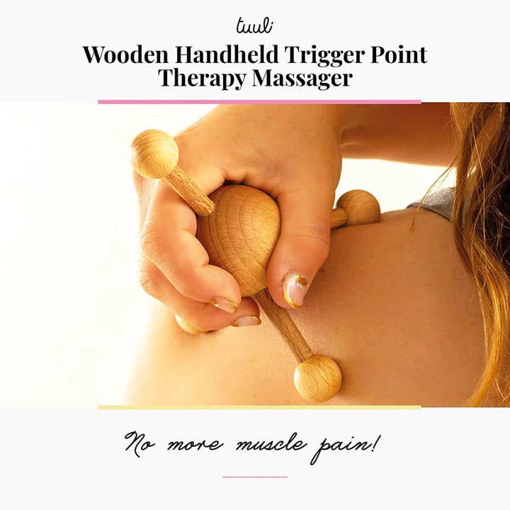 Tuuli GmbH - Wholesale Body Massager - Wooden Trigger Point Massager Massage Tool Knot Back Neck