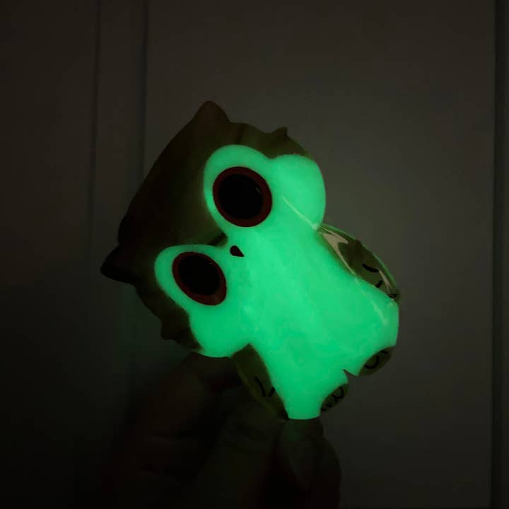 TheDivaSoap - Wholesale Hair Clip - Women's - Owl Hair Clip,Luminous Animal Claw Clip