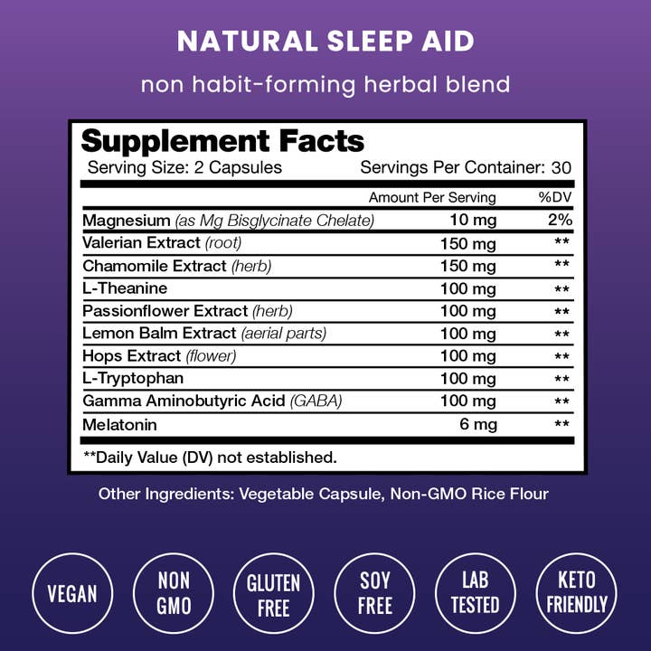 NutraChamps - Wholesale Oral Supplement/Vitamin - DreamRite - Sleep Aid 1
