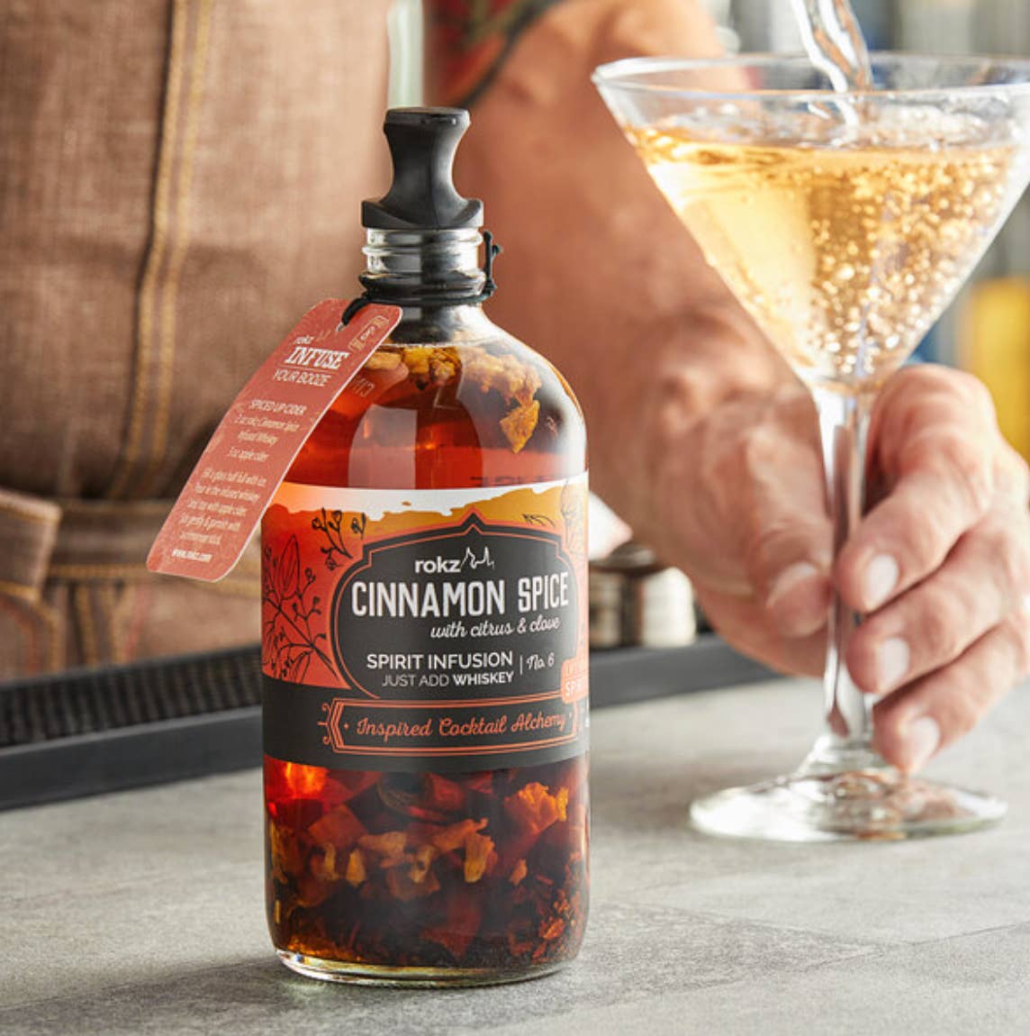 Rokz - Wholesale Cocktail Mix/Syrup - Cinnamon Spice Infusion1