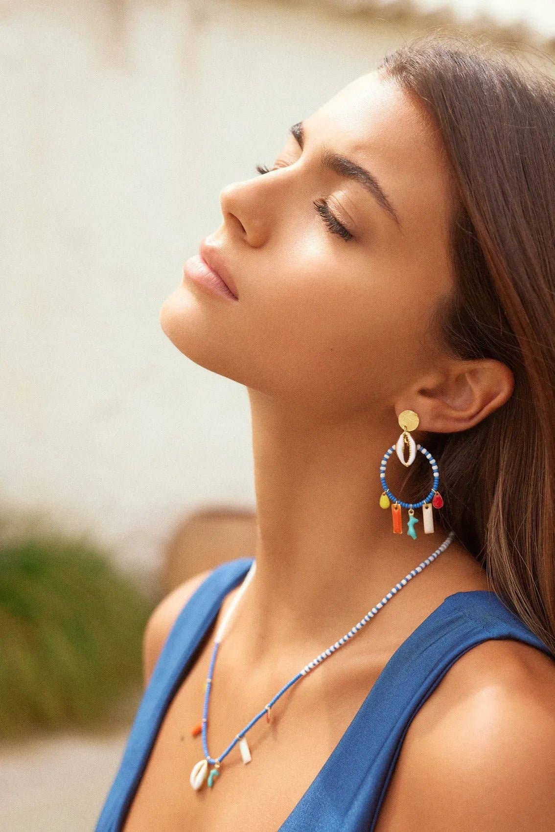 Sofia Godinho - Vente Boucles d'oreilles pendantes - Boucles d'oreilles Bahia2