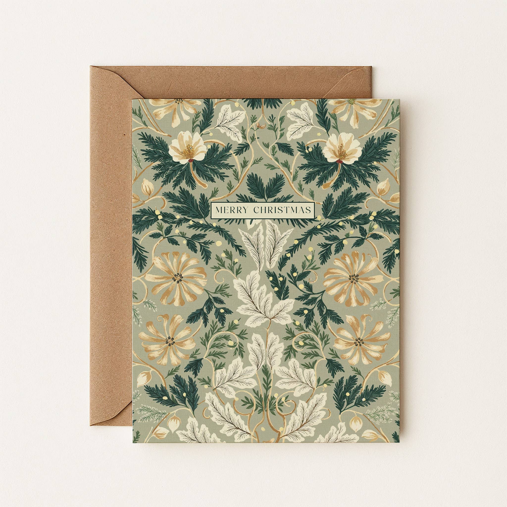 OLF - Wholesale Christmas Card - Vintage Motif Card