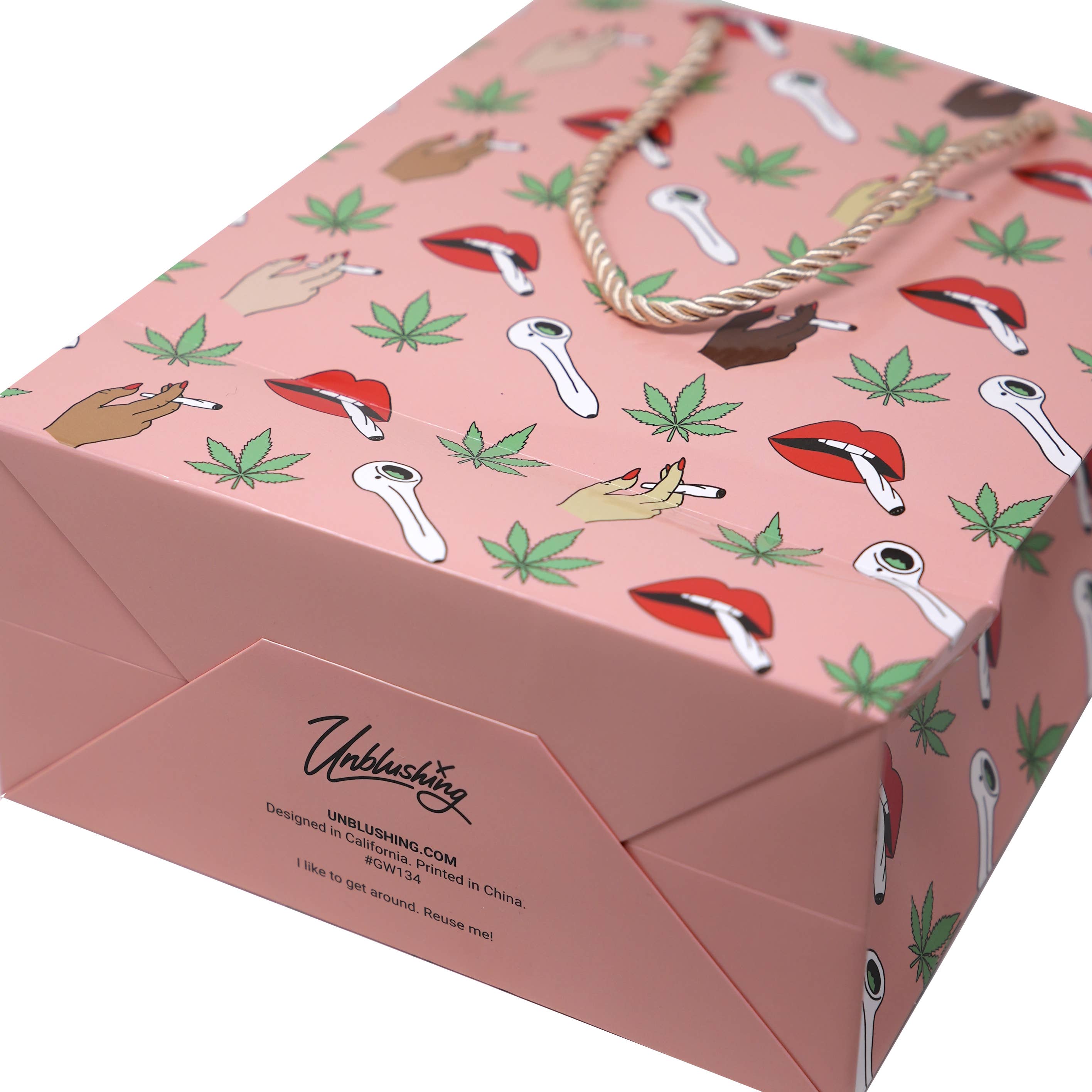 Unblushing - Wholesale Gift Bag - 420 Marijuana Weed Pot Gift Bag3