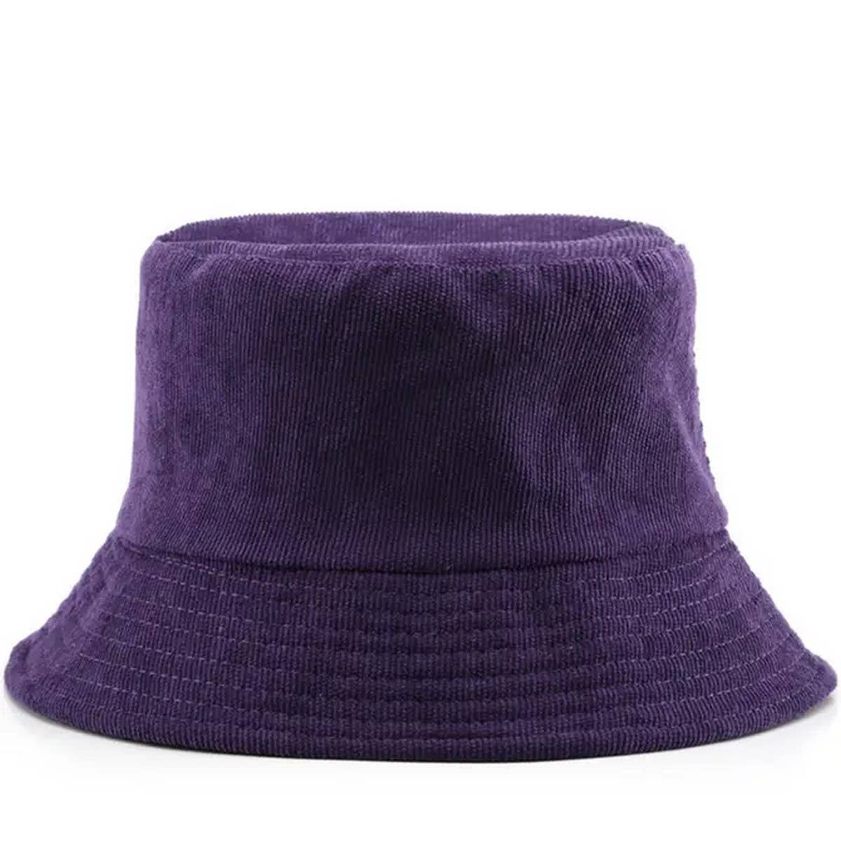 ACCITY - Wholesale Bucket Hat - Women's - WOMEN SOLID CASUAL BUCKET HAT FOR DAILY LIFE_CWAH05225