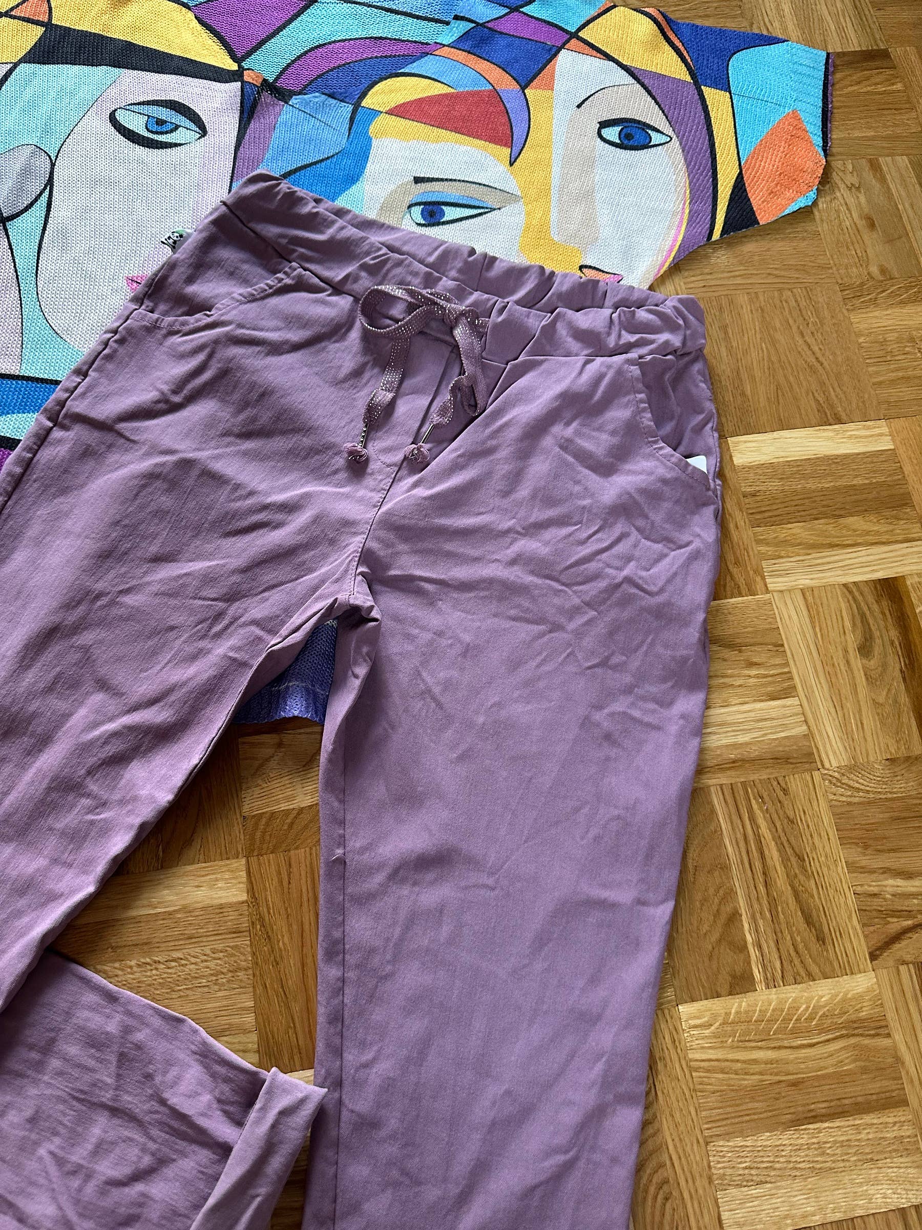 ZAFA PARIS - Wholesale Pants – Women's - 74FB0P002-PLUS size-pantajogg with pouch24