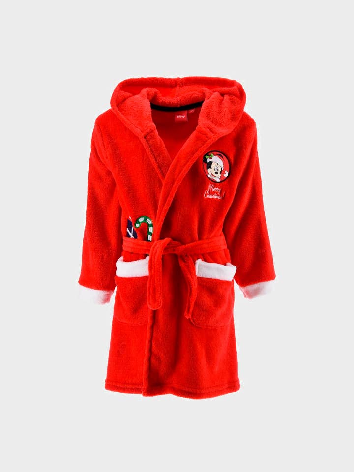Red Mickey Coral Fleece Robe for wholesale on Faire0