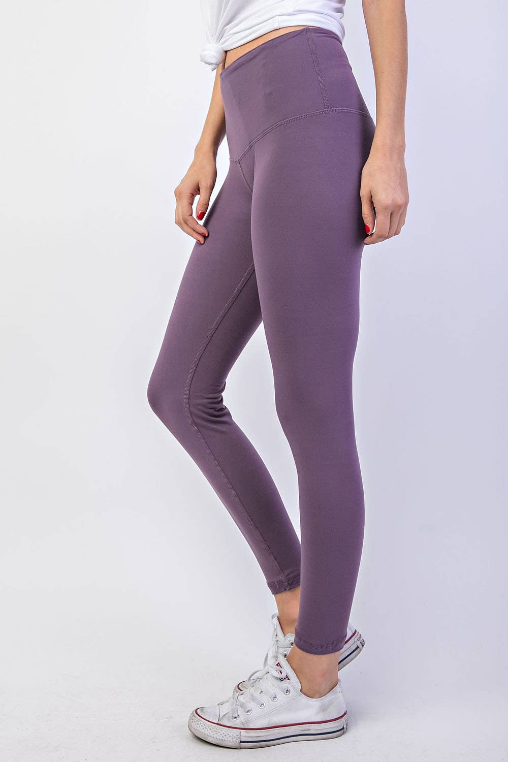 Rae Mode - Vente Legging de sport/d'intérieur – femme - Leggings basiques longueur totale ultra doux « butter »110