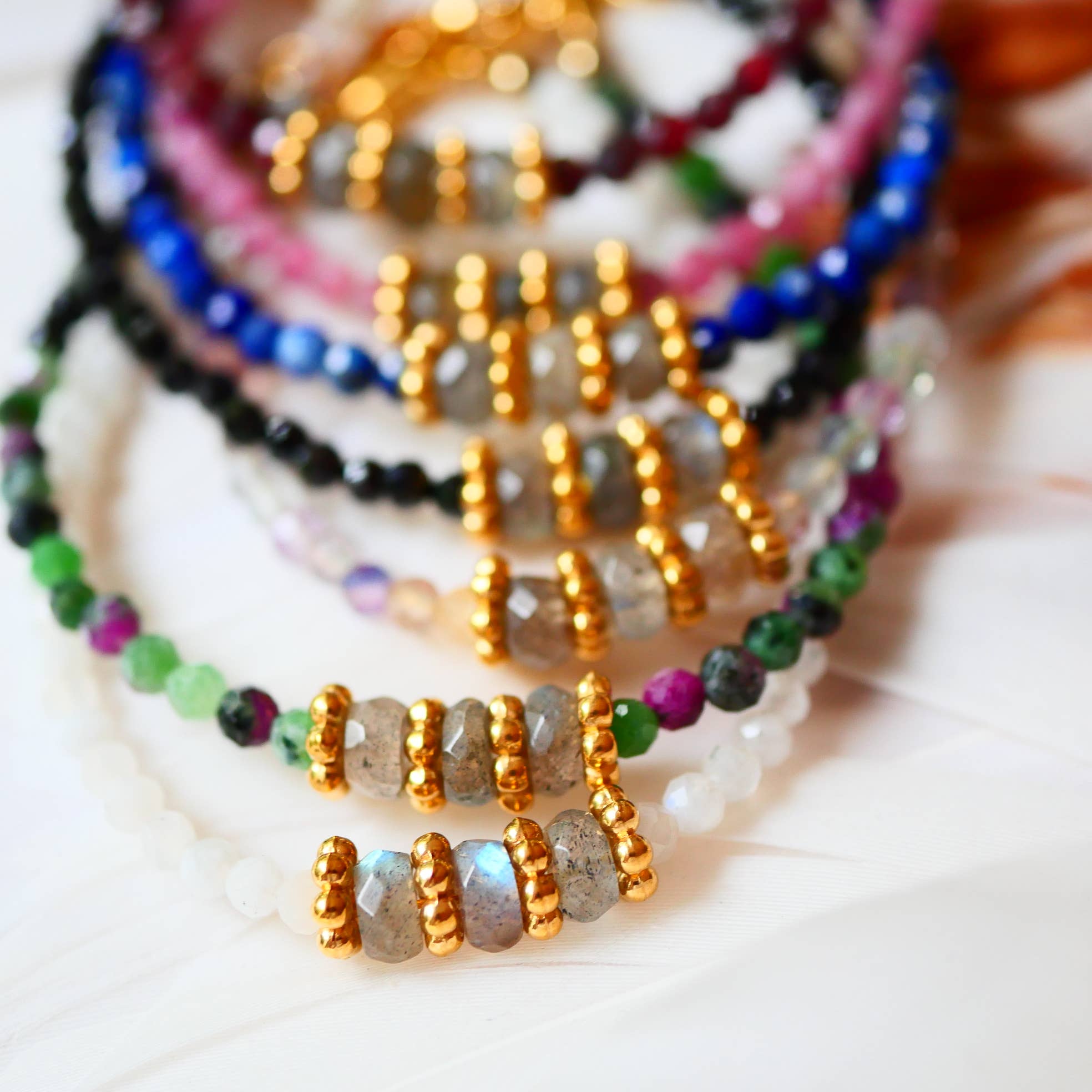 GINANDGER - Wholesale Beaded Bracelet - BRACELET KAMALA (GEMSTONES)9