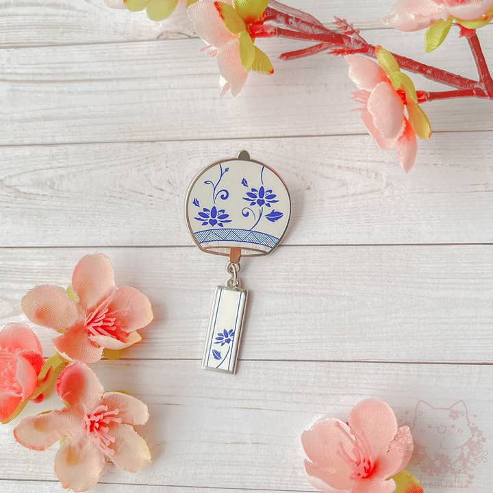 Porcelain Chime | Silver Plating for wholesale by dooziCrafts