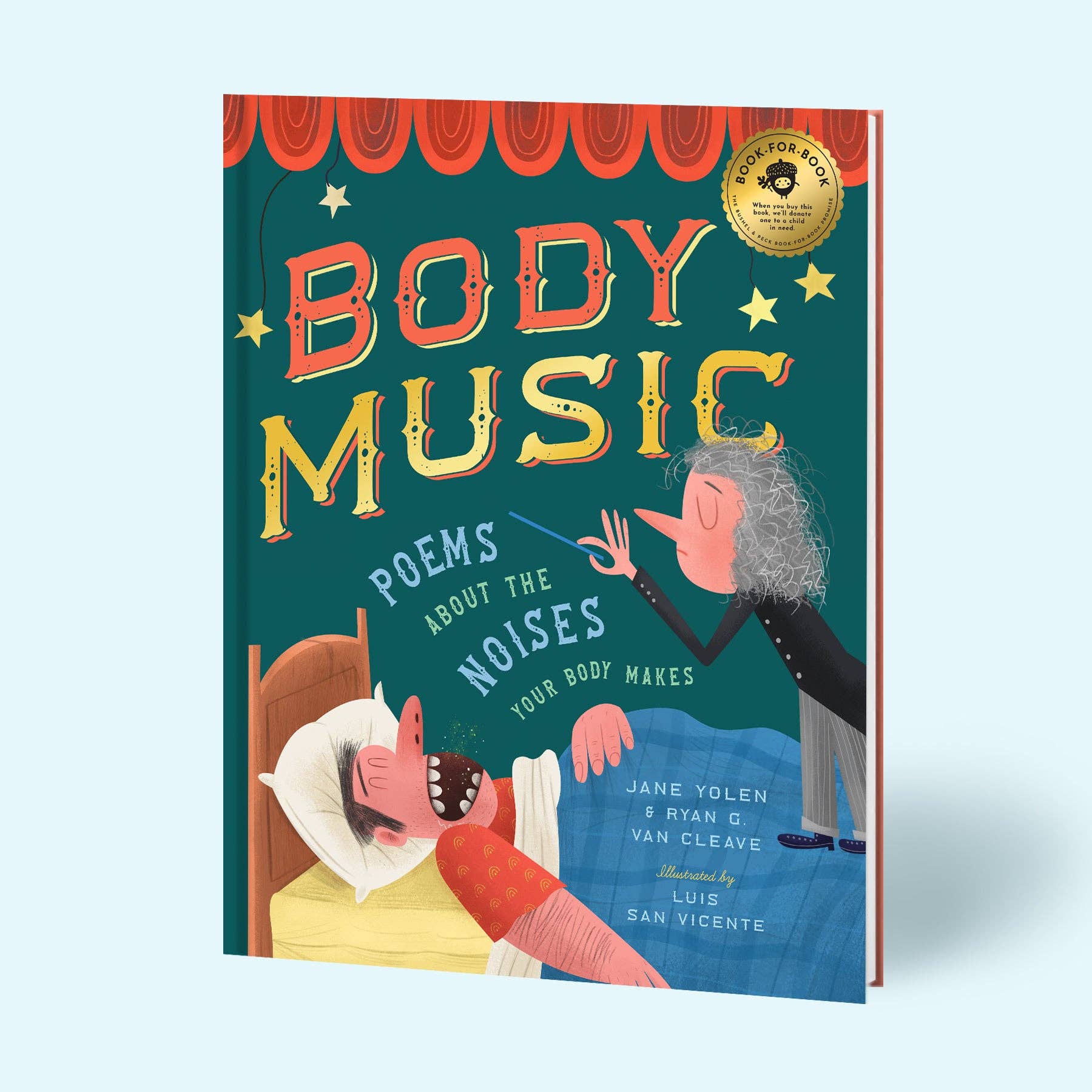 Bushel & Peck Books - Wholesale Early Reader Book (6-8) - Body Music: Poems About the Noises Your Body Makes1