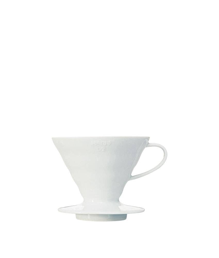 Coffeelink - Vente Cafetières à filtres - Hario V60 Dripper à café en plastique9