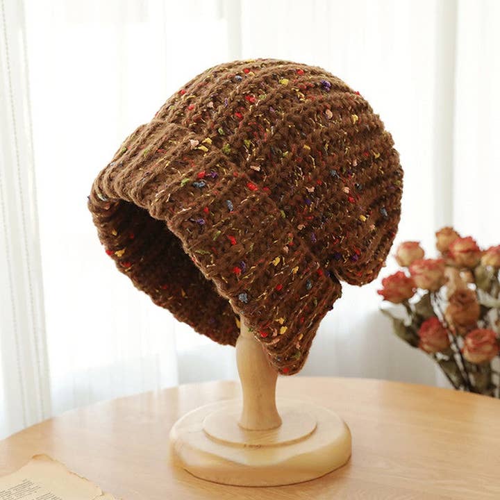 Funkyrel® Atzbranding Limited - Wholesale Beanie - Women's - Haila - Knitted Splash Beanie Hat