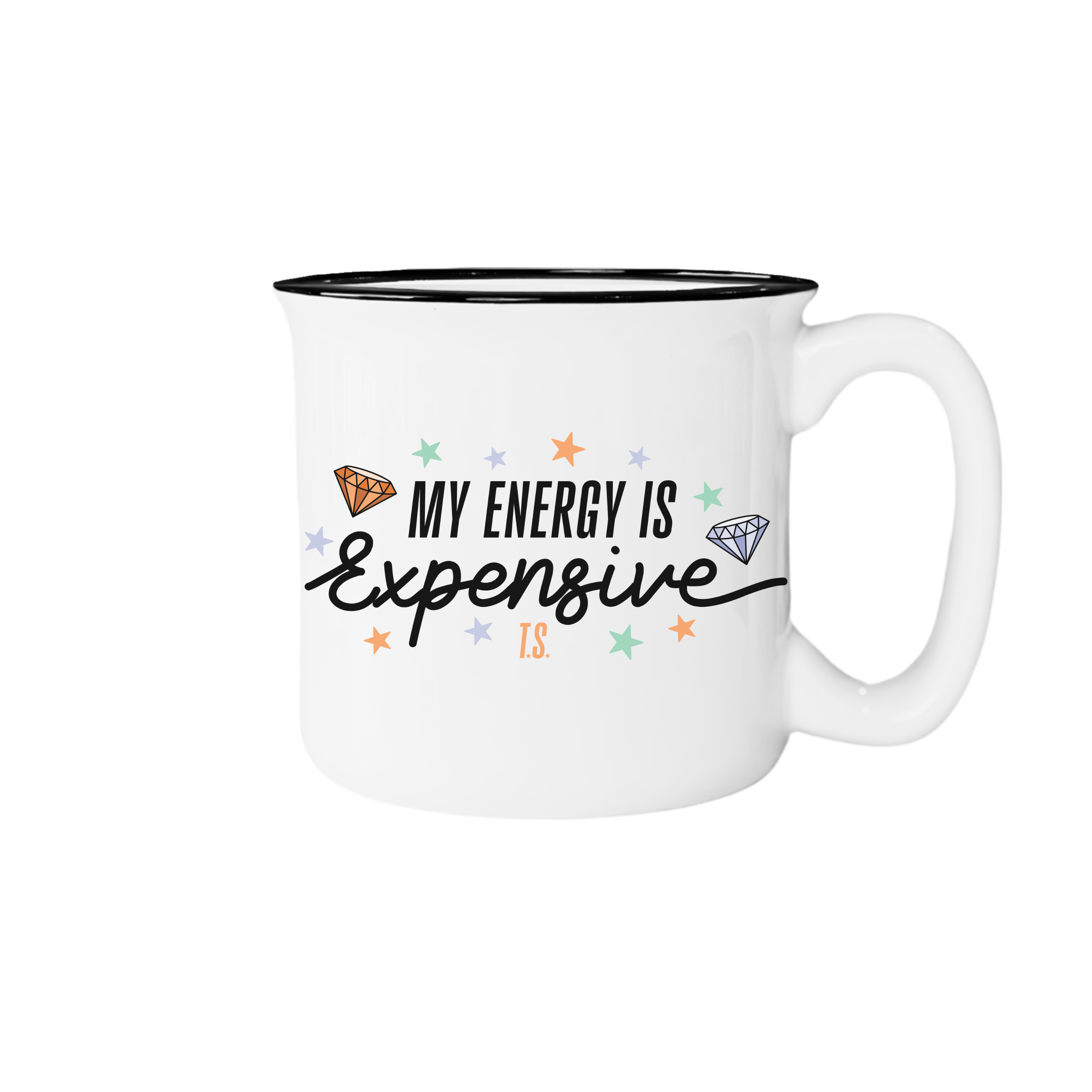 Nearly June Design Co - Wholesale Coffee Mug - My Energy Is Expensive Campfire Mug0