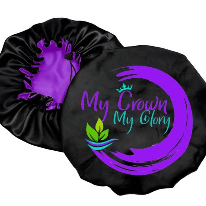 Reversible Satin Adjustable Bonnet for wholesale by My Crown My Glory