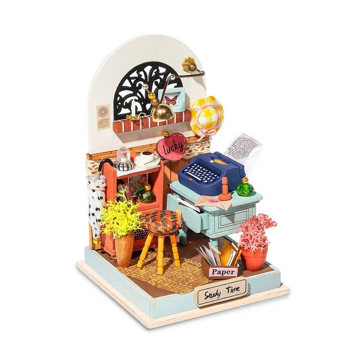 Magnote - Wholesale DIY Craft Kit - Rolife Record Mood (Study) DIY Miniature House Kit