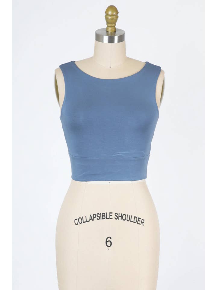 Final Touch - Wholesale Tank Top - Women's - Rayon Modal Fitted Tank Top - T1686017