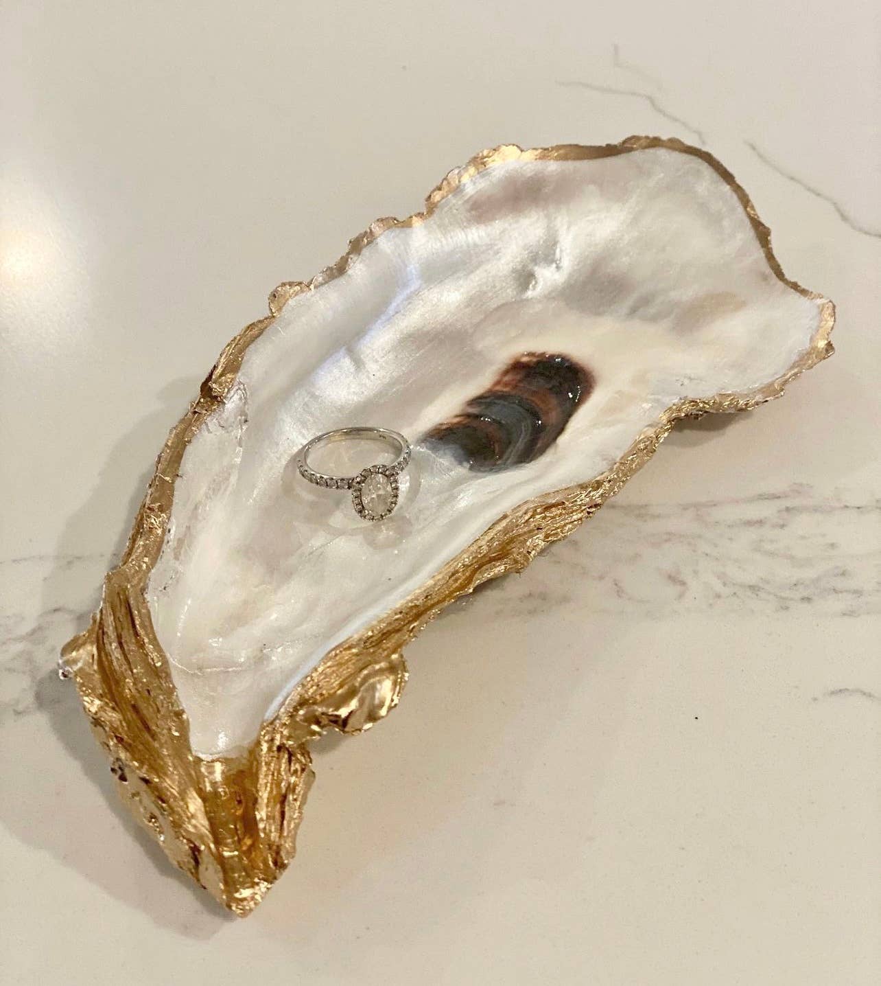 Creole Pearl Designs - Wholesale Jewelry Dish - Large Oyster Ring Dishes1