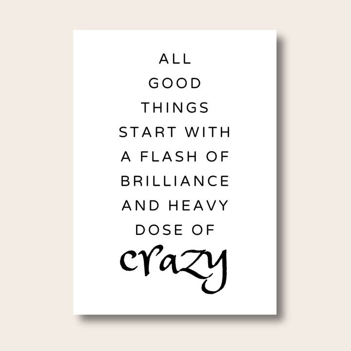 Stampa di tutte le cose buone, stampa con citazione, poster, poster con citazione per la vendita all'ingrosso da parte di PRINTD image