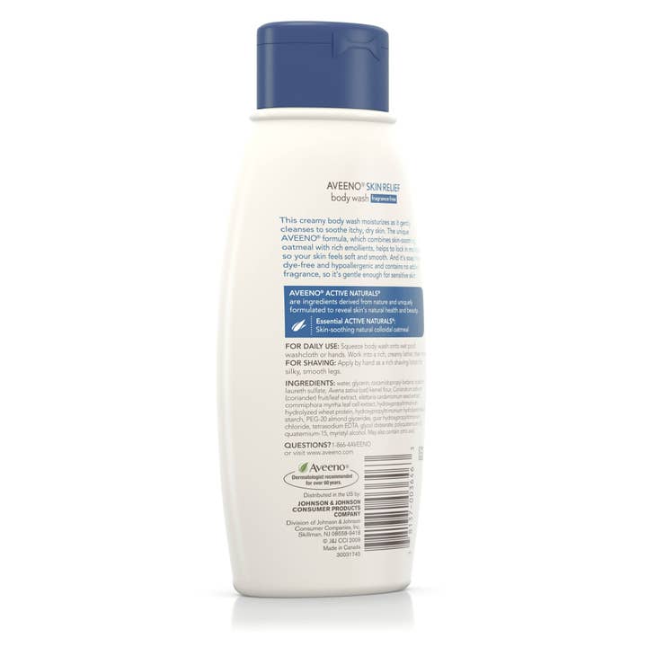 KT Supply – Großhandel Duschgel – Aveeno Skin Relief Liquid Body Wash, parfümfrei, 18 oz