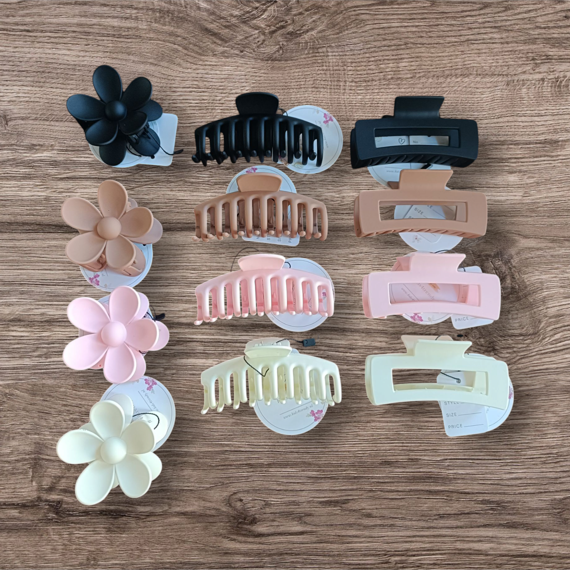 Kids4trendy - Vente Pince à cheveux – femme - Ensemble de 12 pinces à cheveux pour femmes5