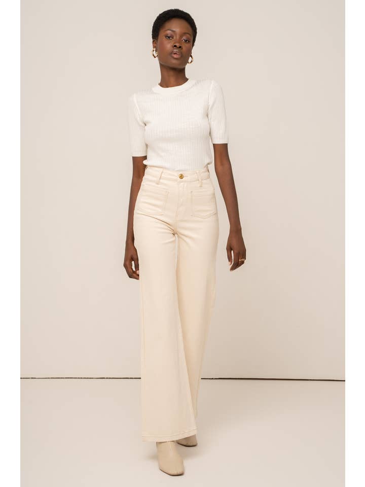 Oraije Paris - Wholesale Jeans - Women's - Gaspard wide jeans