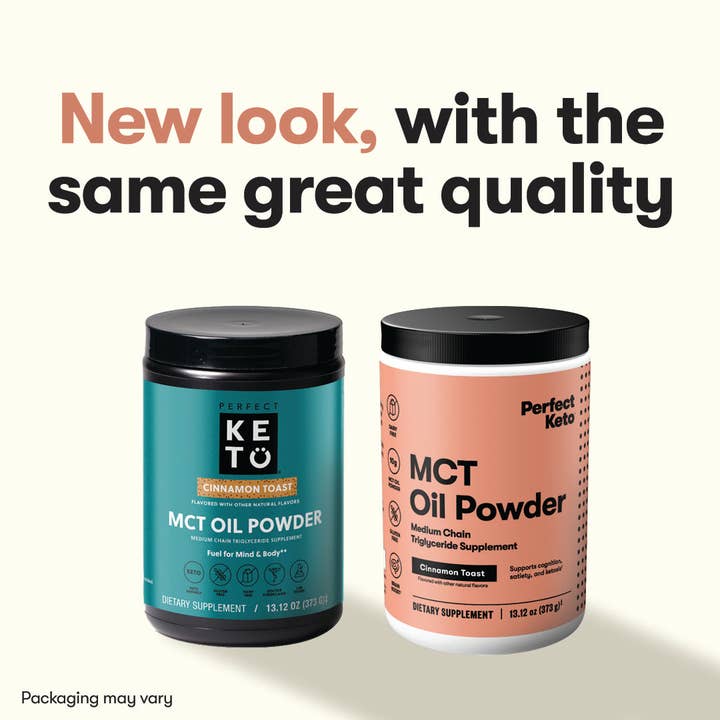 Perfect Keto - Wholesale Protein/Superfood Powder - MCT Oil Powder- Supports Cognition and Satiety, Brain Boost20