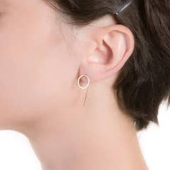 Limbo Jewelry - Wholesale Stud/Post Earrings - Colab Cir Earrings1