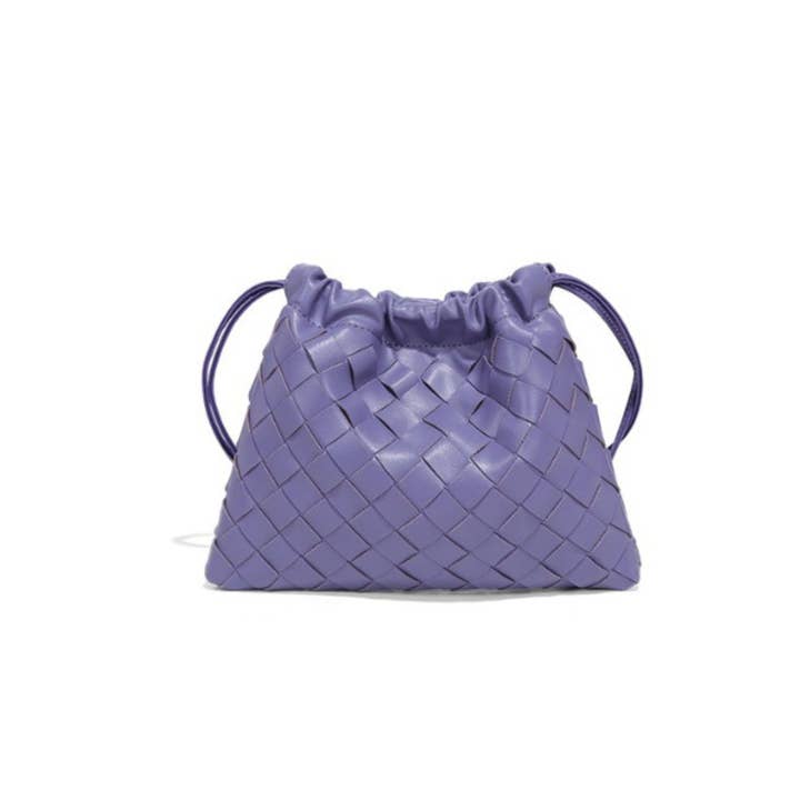 Hatzzi - Wholesale Shoulder Bag - Women's - Mini Woven Draw Shoulder Mobile Bag4