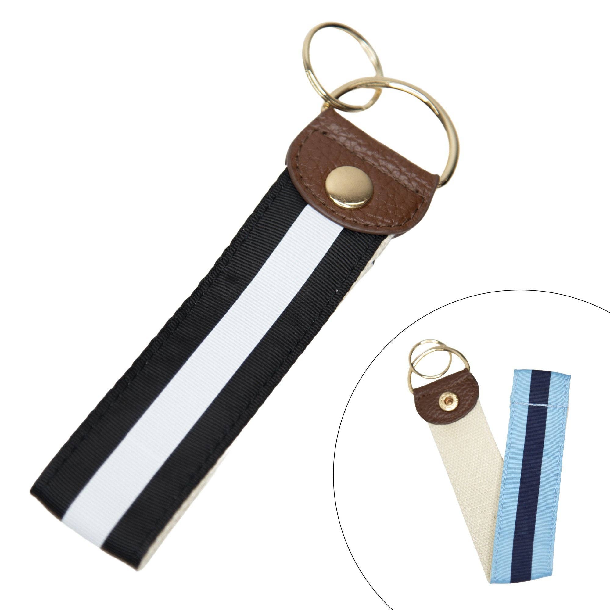 Mainstreet Collection - Wholesale Keychain - Unisex - Ribbon Snap Key Fobs6