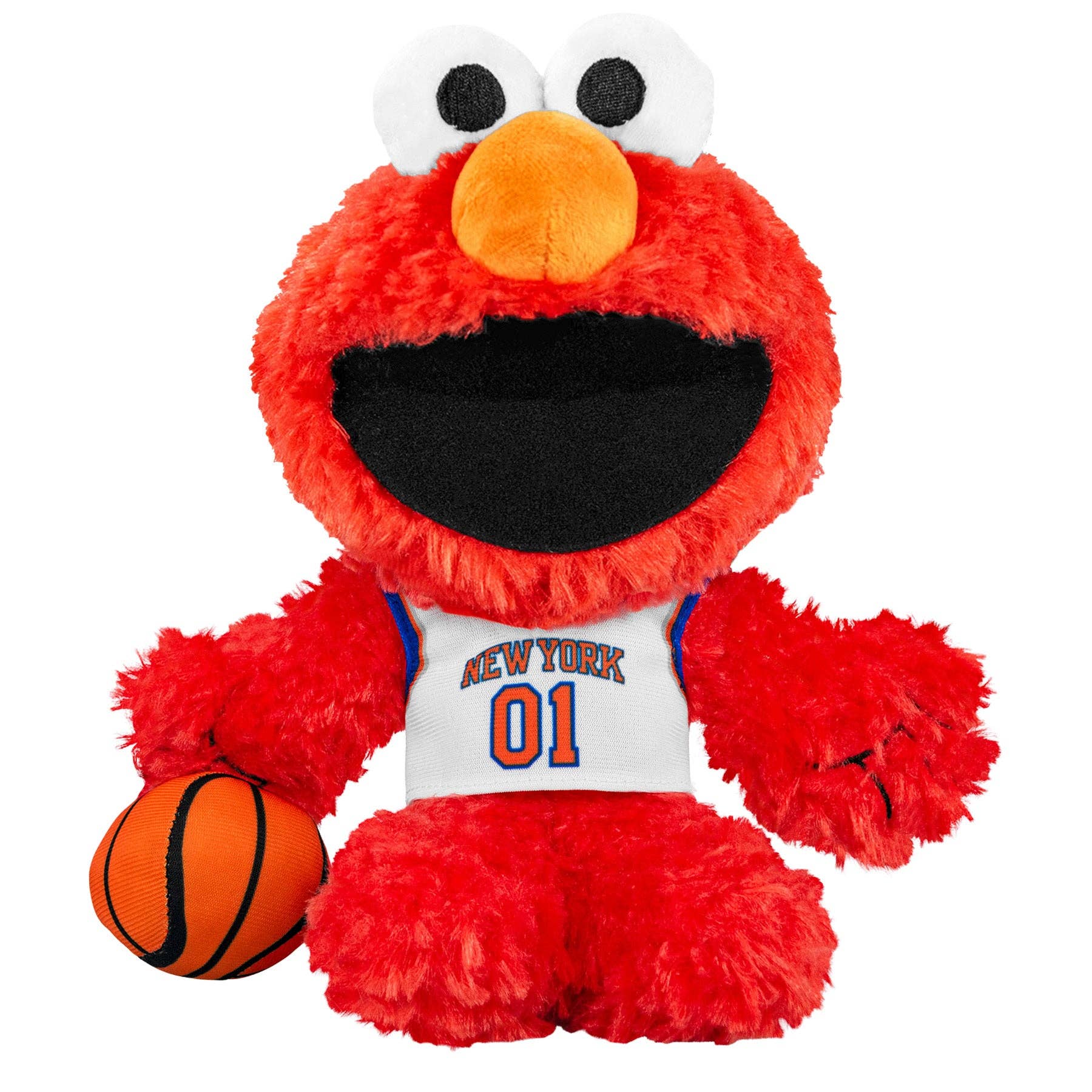 Uncanny Brands - Wholesale Stuffed/Plush Toy - Kids & Baby - Bleacher Creatures New York Knicks Sesame Street Elmo 8" Kuricha Plush0