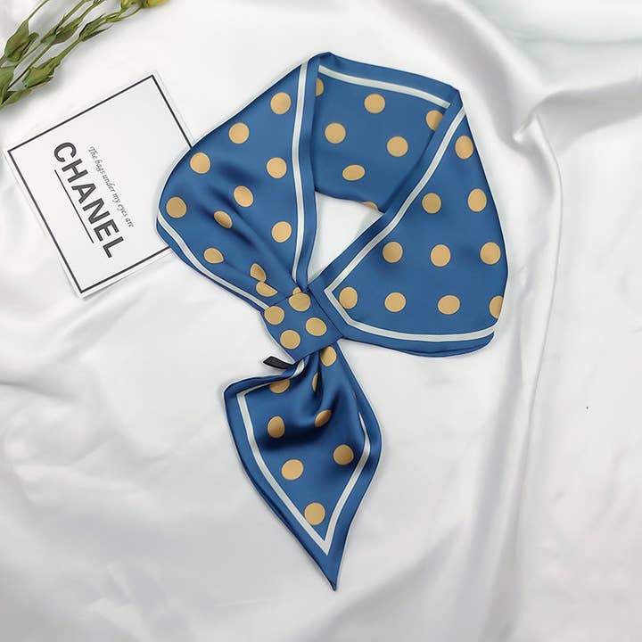 Winding River - Vente Écharpe – femme - Écharpe Boucle à Pois1