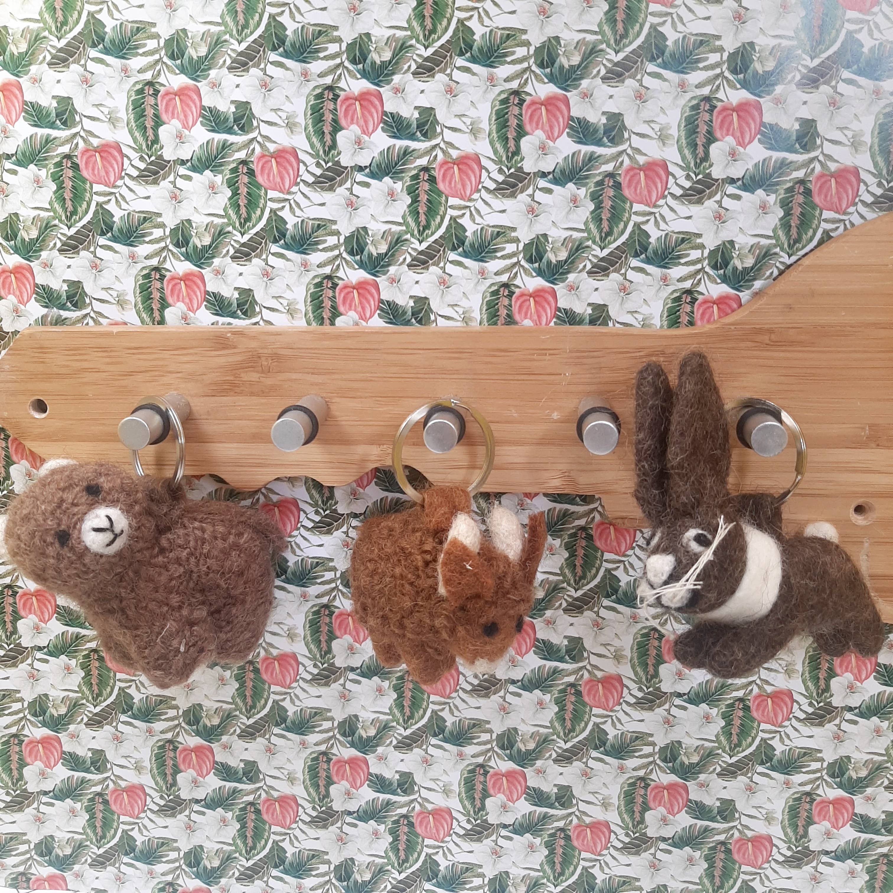 Felt So Good - Vente Porte-clés – unisexe - Porte-clés en feutre artisanal d’alpaga équitable6