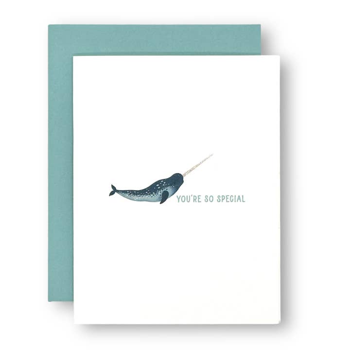 YOU'RE SO SPECIAL - Hand Glittered Greeting Card for wholesale by Seaside + Sunshine Greetings