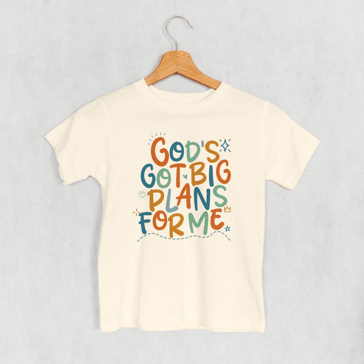 Ivy + Cloth - Vente T-shirt sérigraphié – enfant - Dieu a de grands projets pour moi (enfants)2