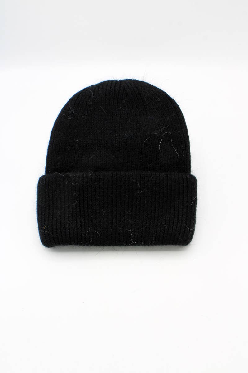 Hologramme Paris - Wholesale Beanie - Men's - Classic plain Angora hat16