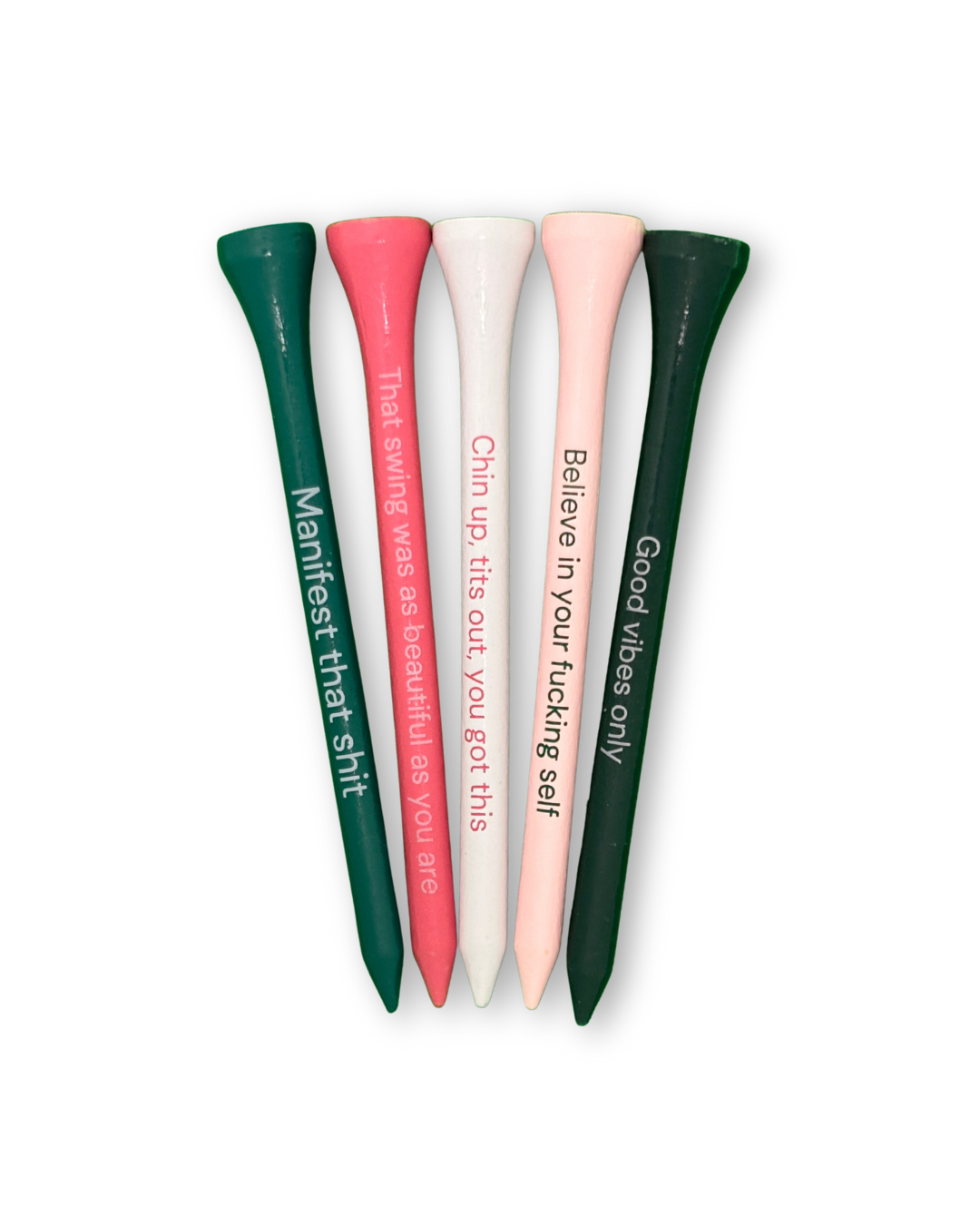 Bombshell Golf - Wholesale Sportieve accessoires - Confidence Golf Tees - set van 500