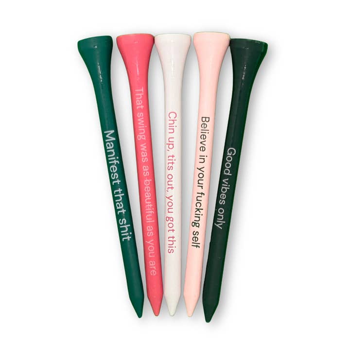 Bombshell Golf - Wholesale Sporting Accessories - Confidence Golf Tees - 50 Pack