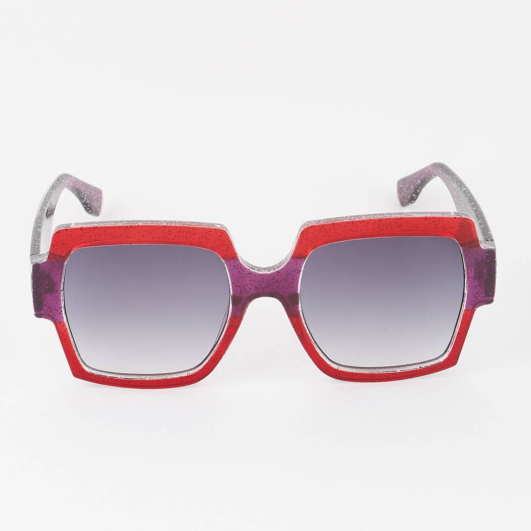 BLANDA Glitter Tortoise solglasögon för wholesale på Faire1