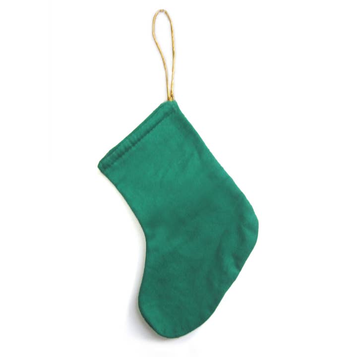 Green Stocking Ornament for wholesale by Peking Handicraft